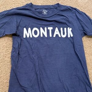 J. Crew Montauk Graphic Tee in Navy